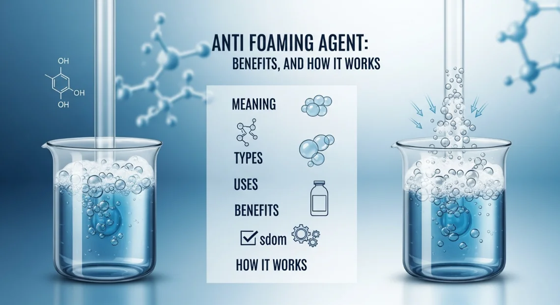 Anti Foaming Agent: Meaning, Types, Uses, Benefits, and How It Works