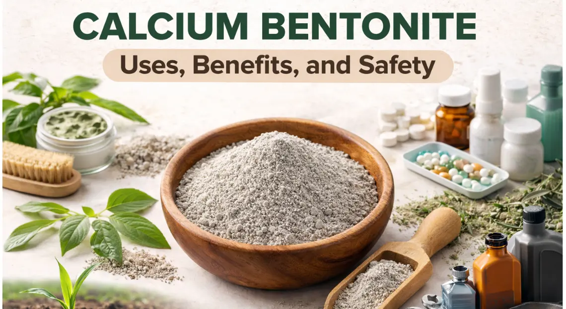 Calcium Bentonite: Properties, Uses, and Benefits Explained