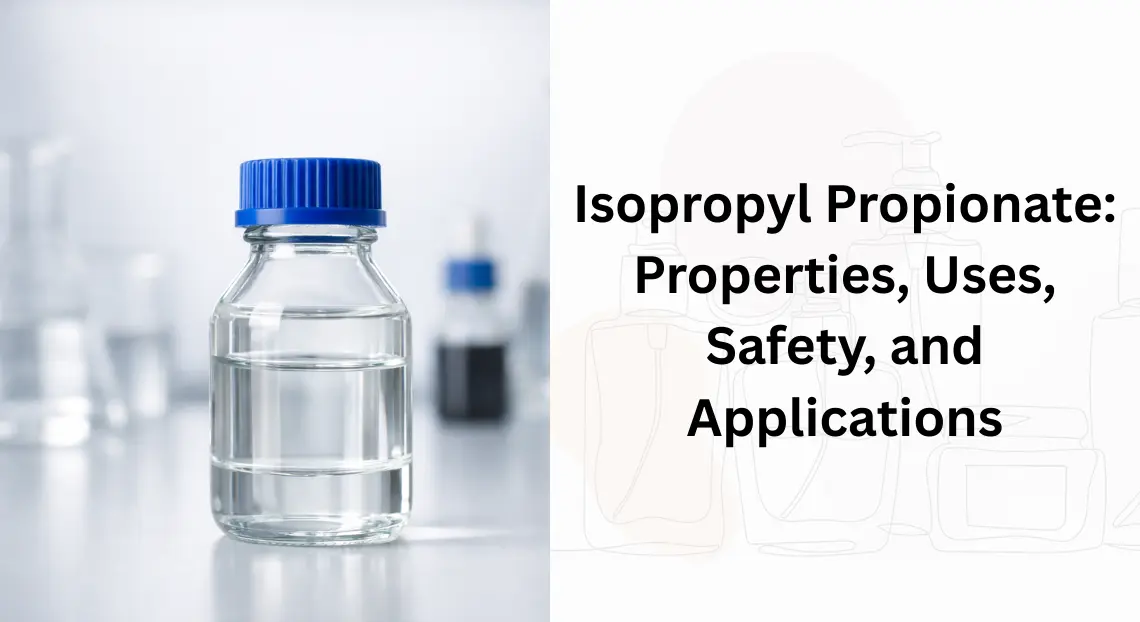 Isopropyl Propionate: Properties, Uses, Safety, and Applications