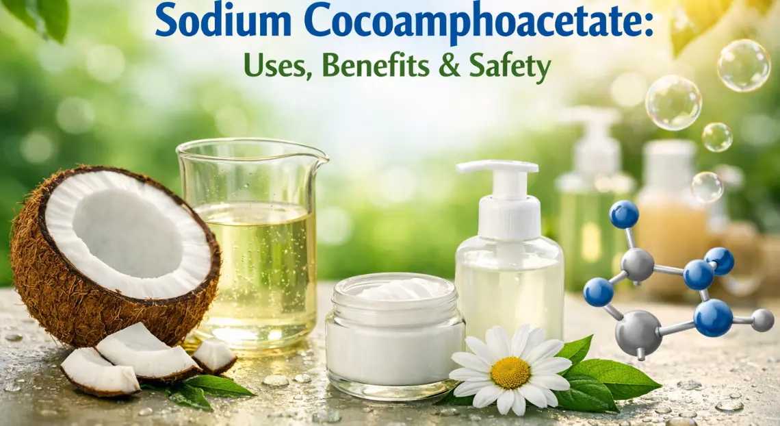 Sodium Cocoamphoacetate: Uses, Benefits, and Safety in Personal Care