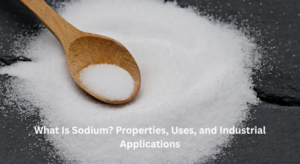What Is Sodium Properties, Uses, and Industrial Applications